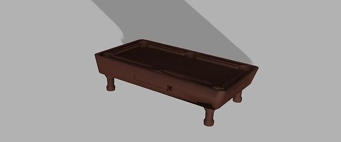 3D Printable Pool Table  3D print model