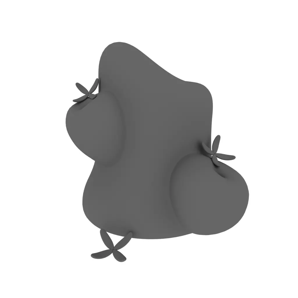 Anthill fruit 3D model_0