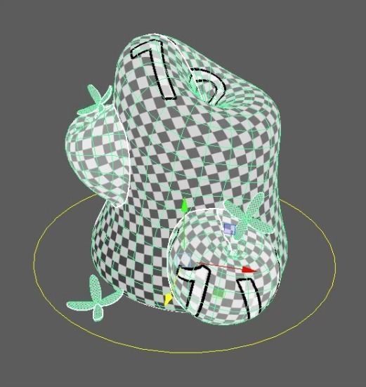 Anthill fruit 3D model_4