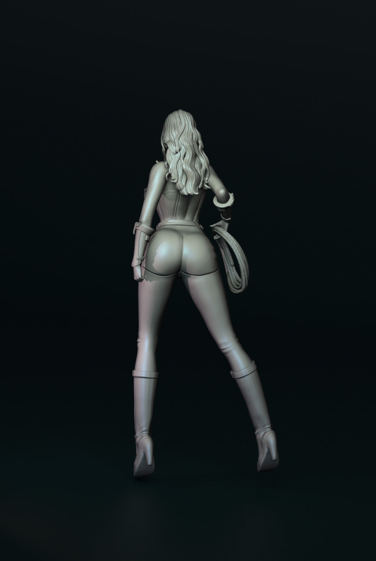 Wonder Woman Fan Art 3D Print Figurine 3D print model_18