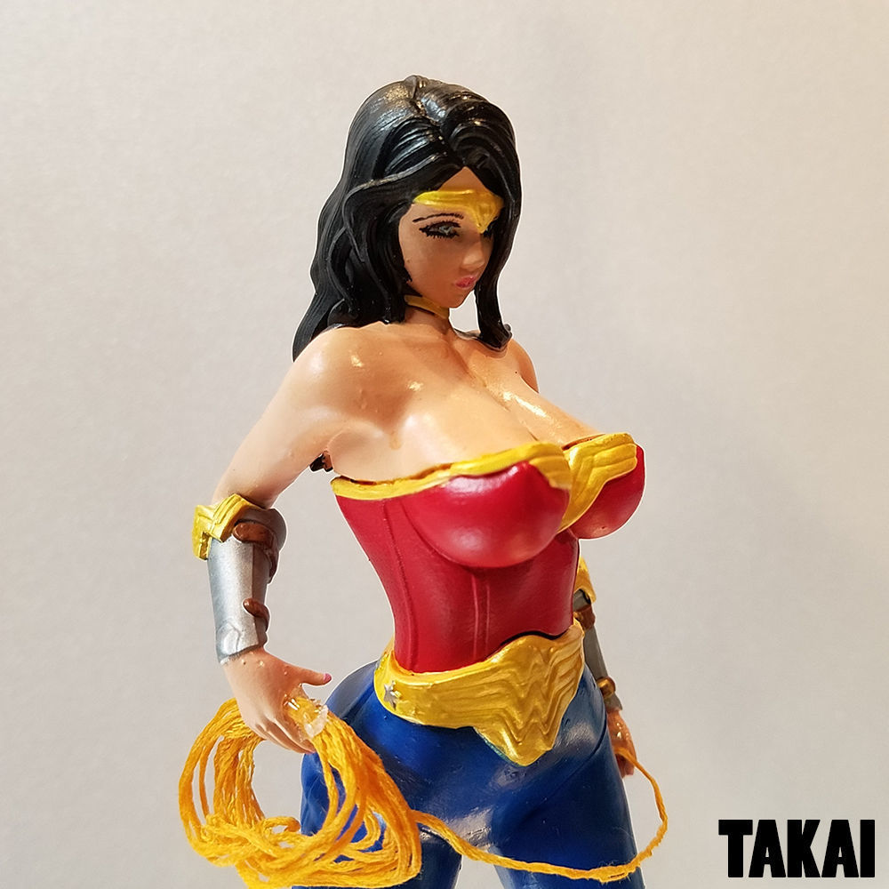 Wonder Woman Fan Art 3D Print Figurine 3D print model_12