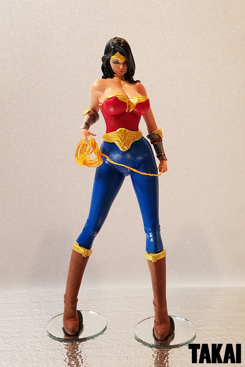 Wonder Woman Fan Art 3D Print Figurine 3D print model_8