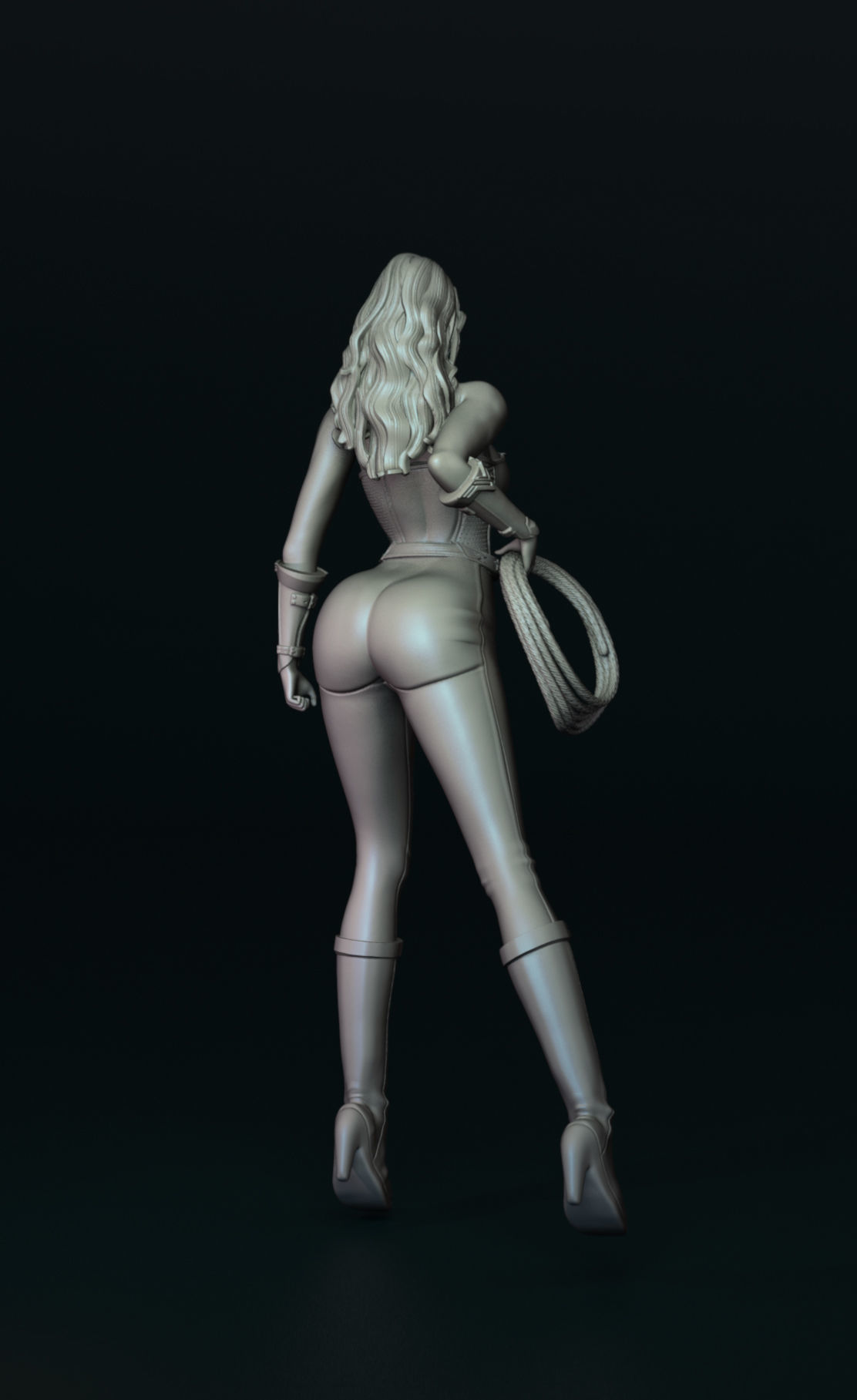 Wonder Woman Fan Art 3D Print Figurine 3D print model_15