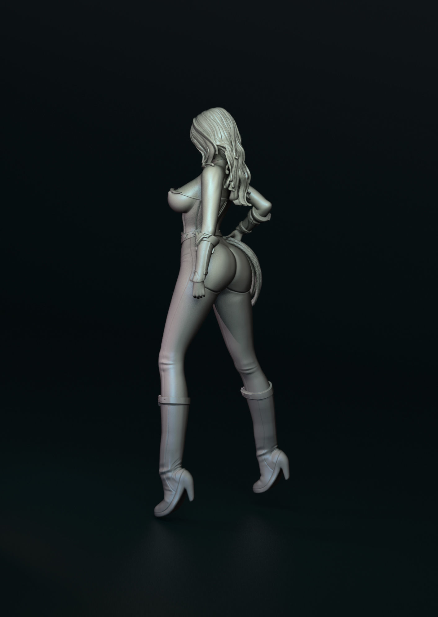 Wonder Woman Fan Art 3D Print Figurine 3D print model_20