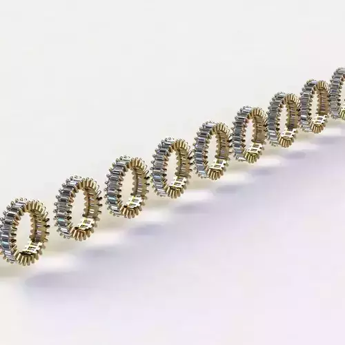 Wedding Ring engagement women render detail 3D