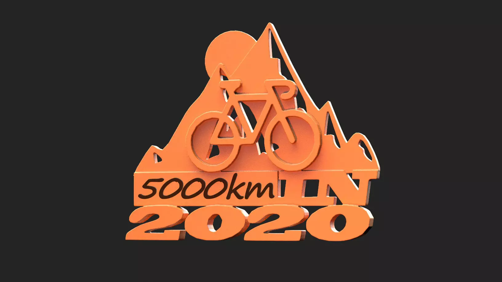Tracker Cycling 3D print model
