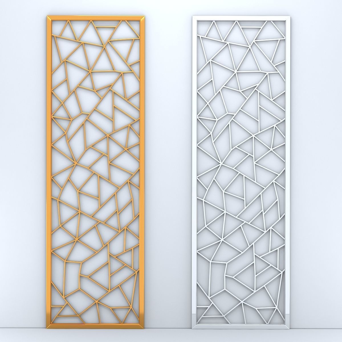 Decorative Panel Free low-poly 3D model_1