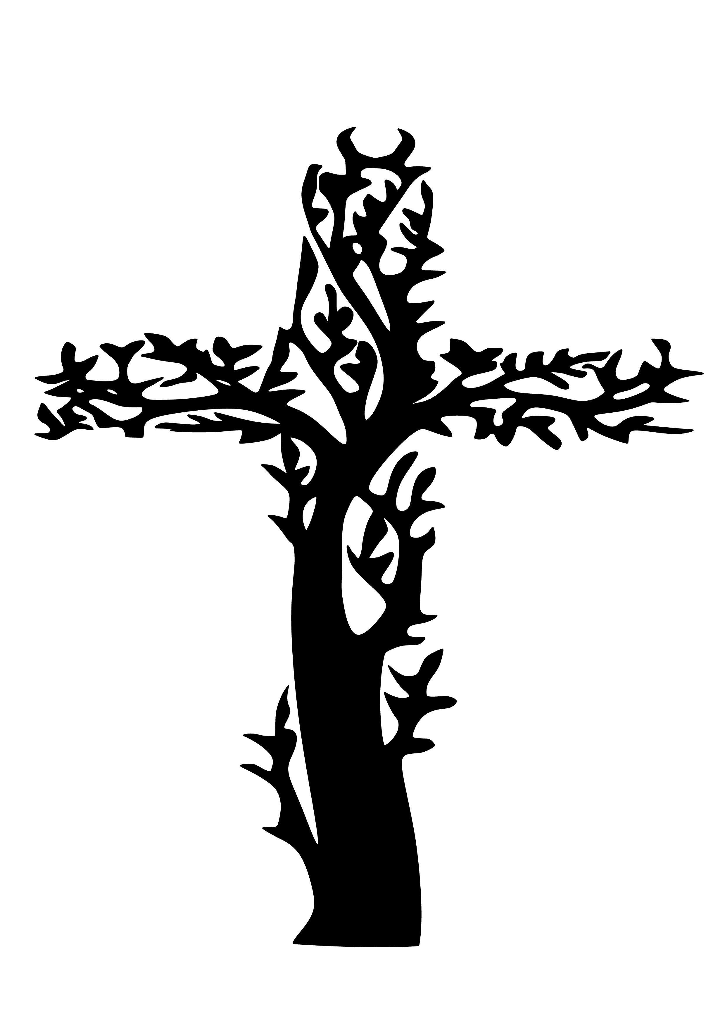 Cross Pendant 3D print model_1