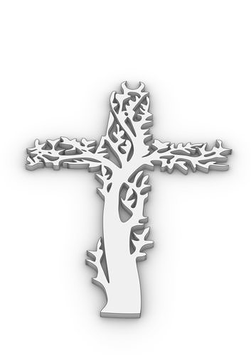 Cross Pendant 3D print model