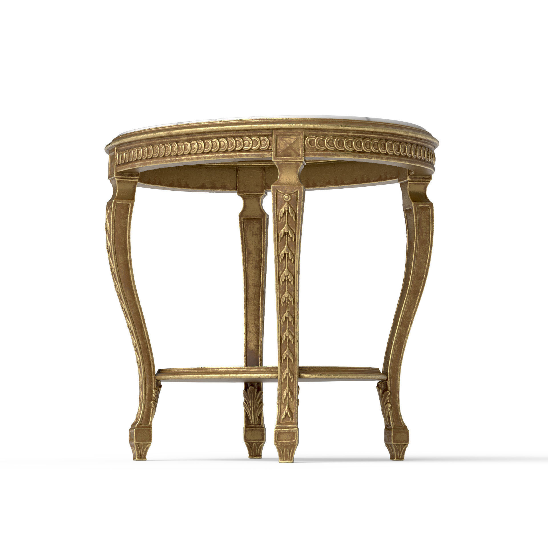 Roberto Giovannini Side Table 1416 Lowpoly Low-poly 3D model_3