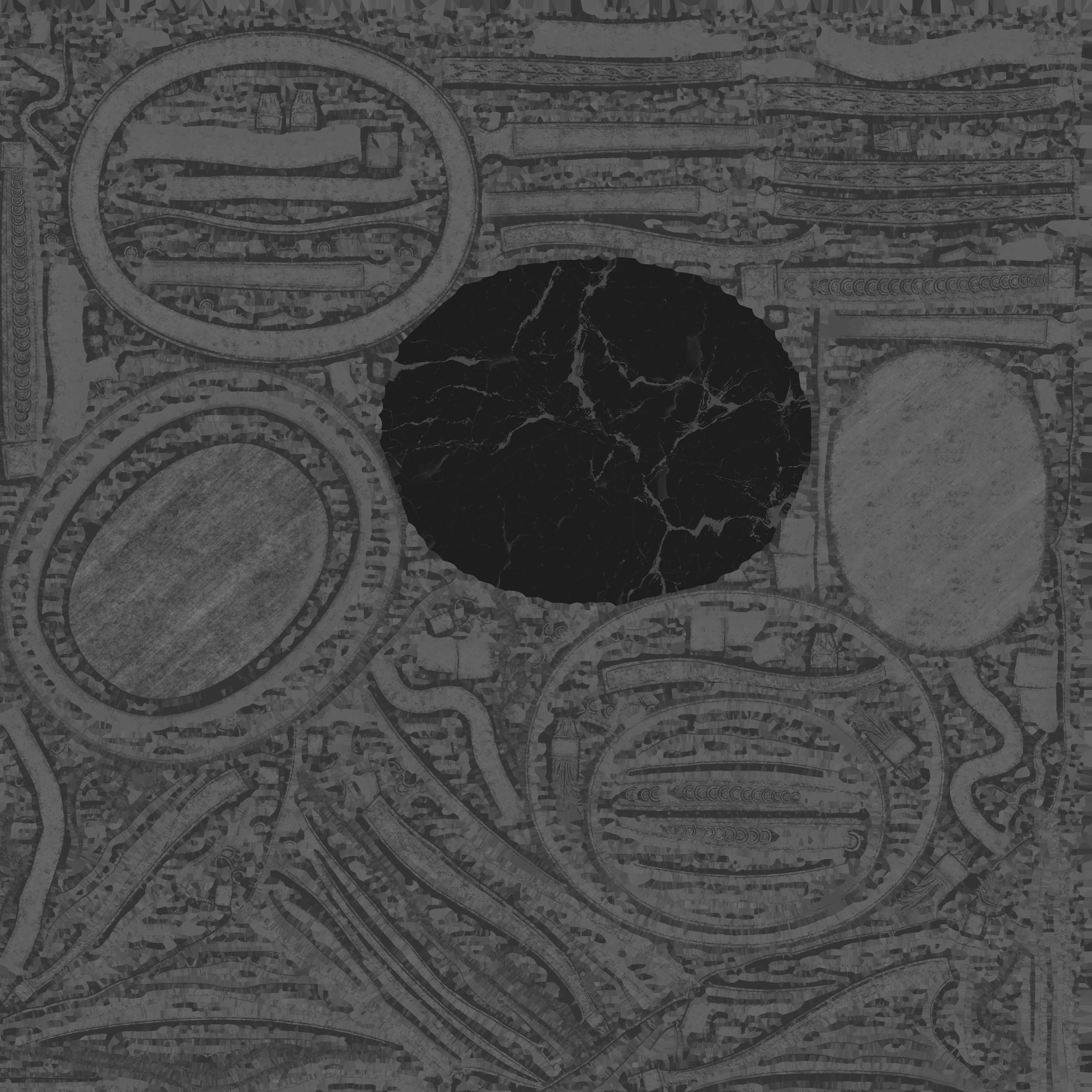 Roberto Giovannini Side Table 1416 Lowpoly Low-poly 3D model_9