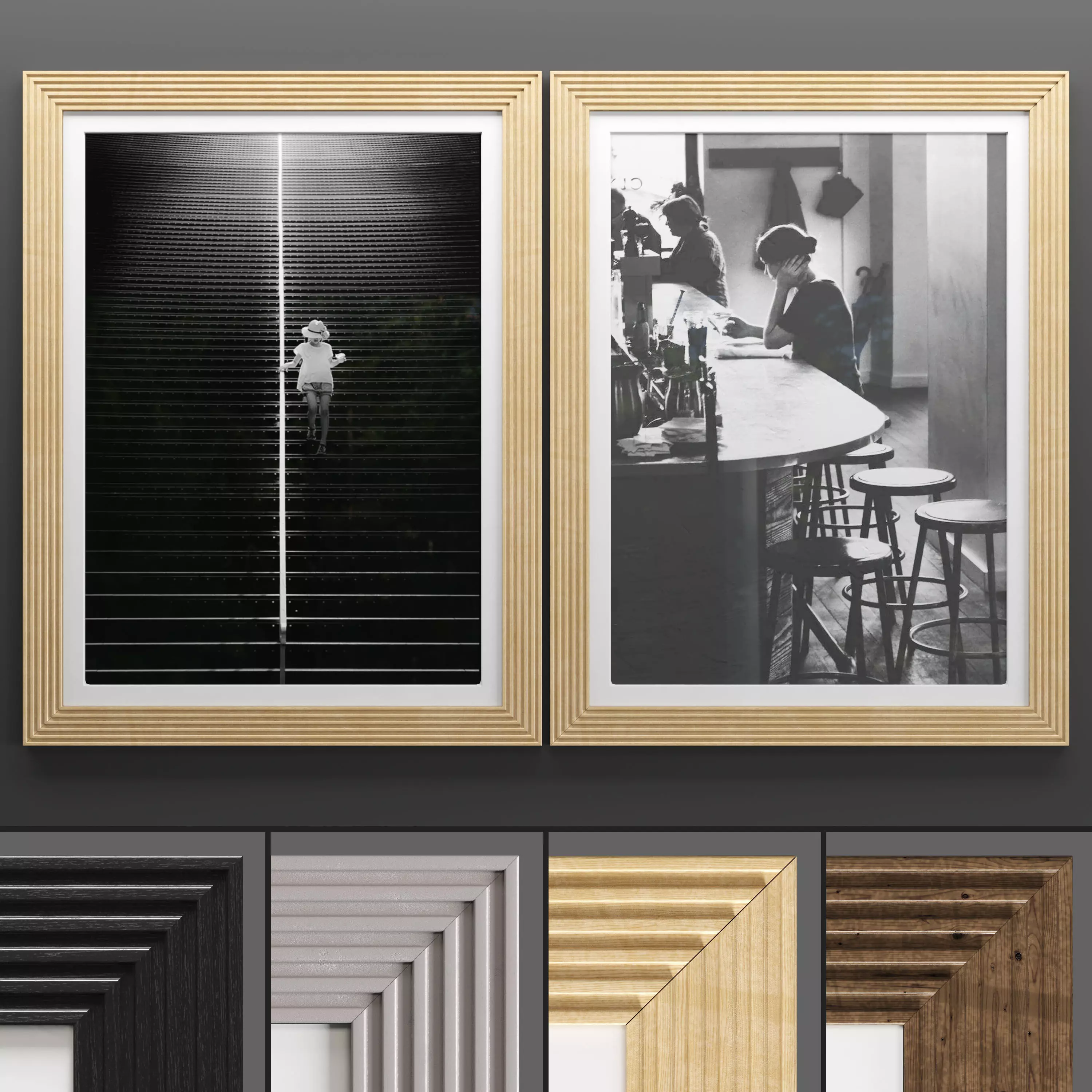 Art Frame 651 Low-poly 3D model_0