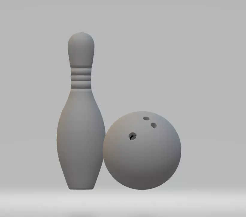 Bowling Ball Free 3D model