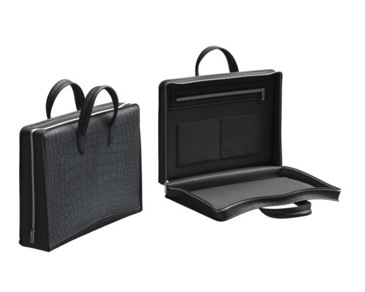 Laptop bag 3D model_1