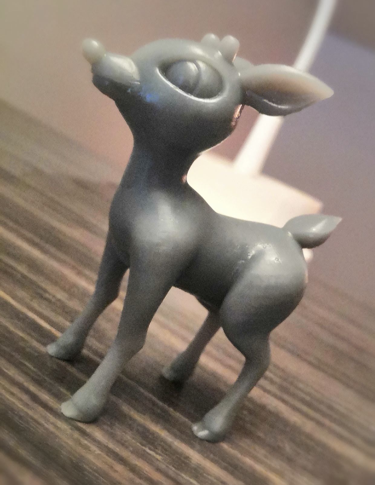 Rudolph the red nosed reindeer 3D print model_3