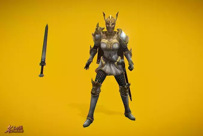 RPG Female Knight