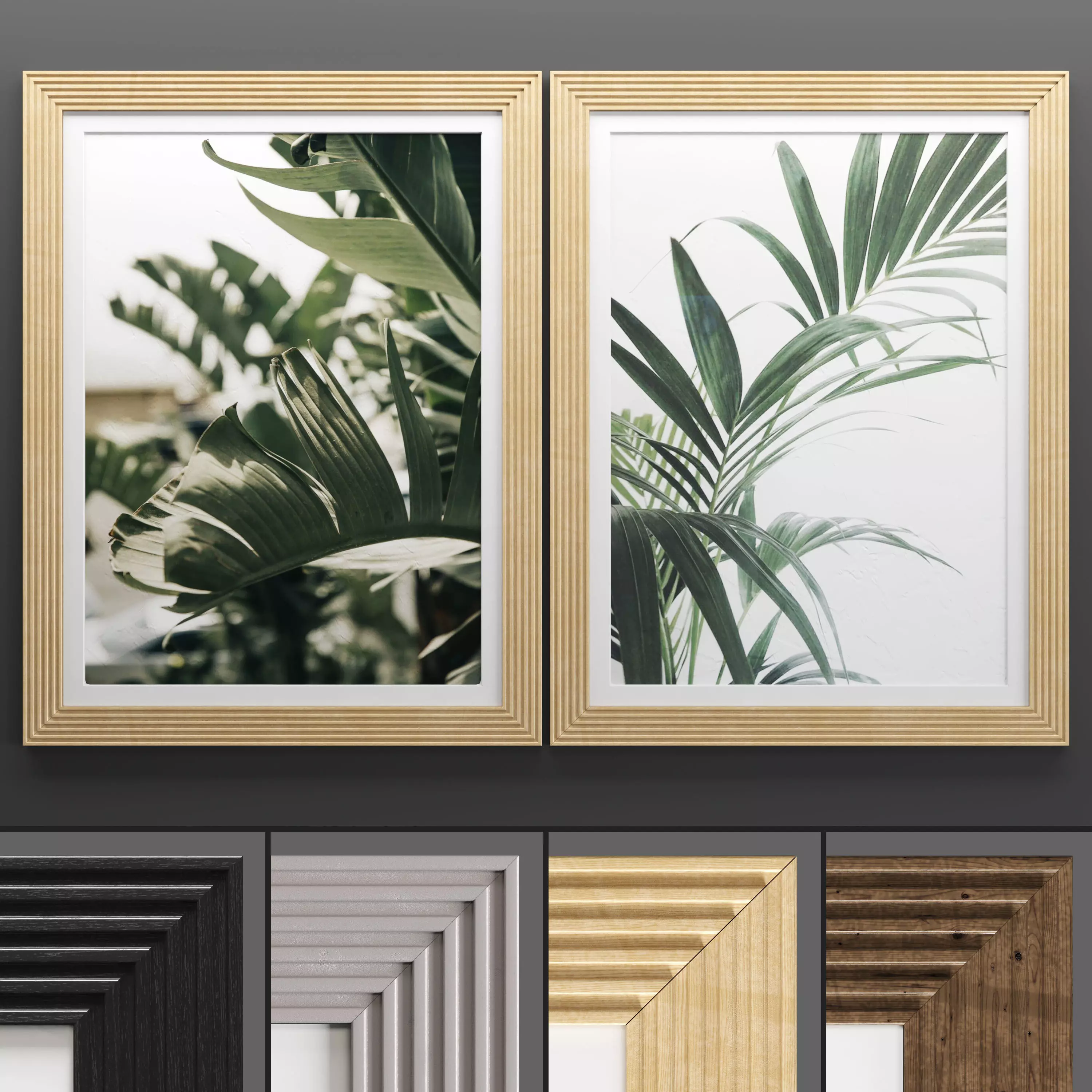 Art Frame 647 Low-poly 3D model_0