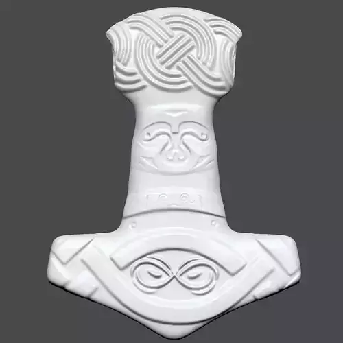 Viking Pendant Design One 3D Printable