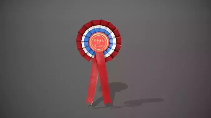 Best in Show Rosette Badge Medal