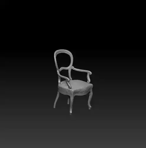 Classic old Chair 900 3D print model