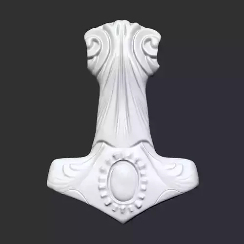 Viking Pendant Design Two 3D Printable 3D print model