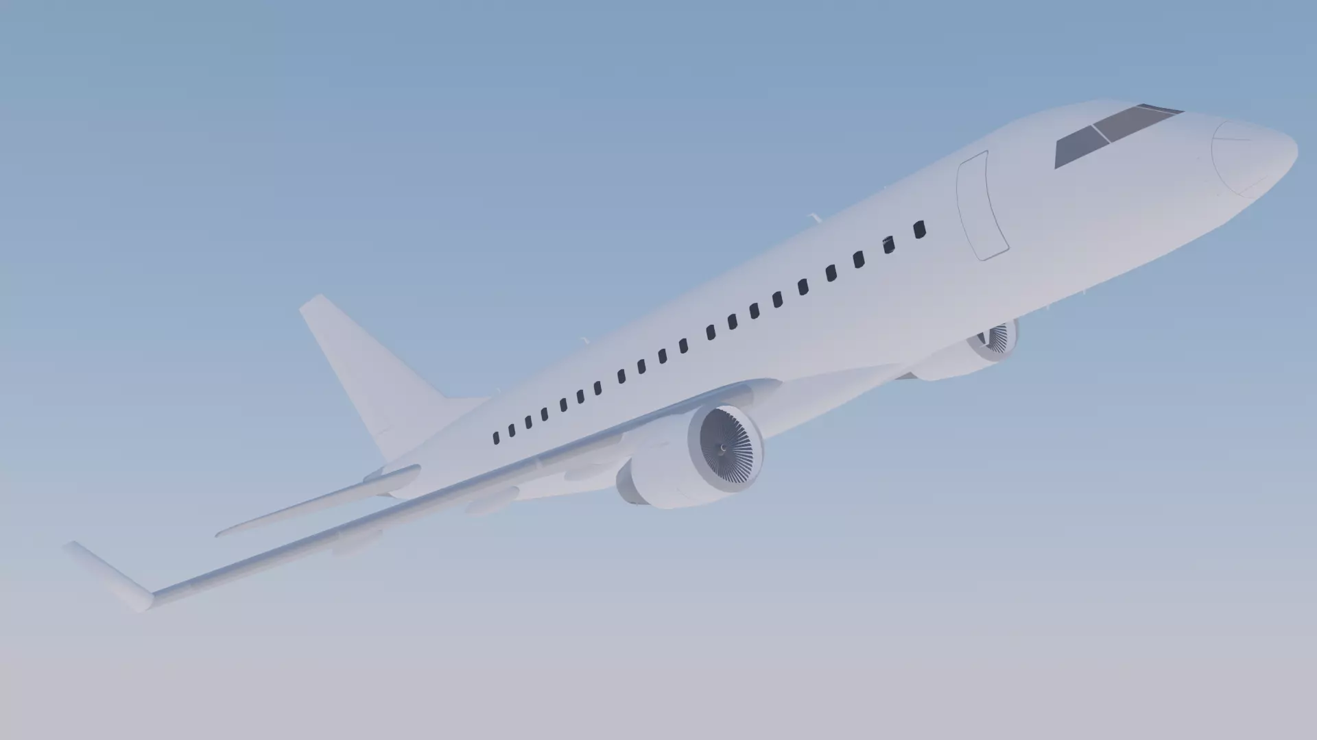 Embraer ERJ-175 3D model