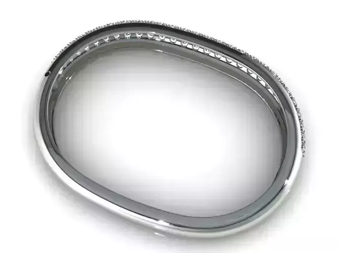 3DM Diamond Bangle B0013