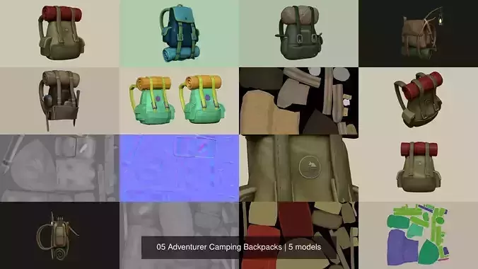 05 Adventurer Camping Backpacks