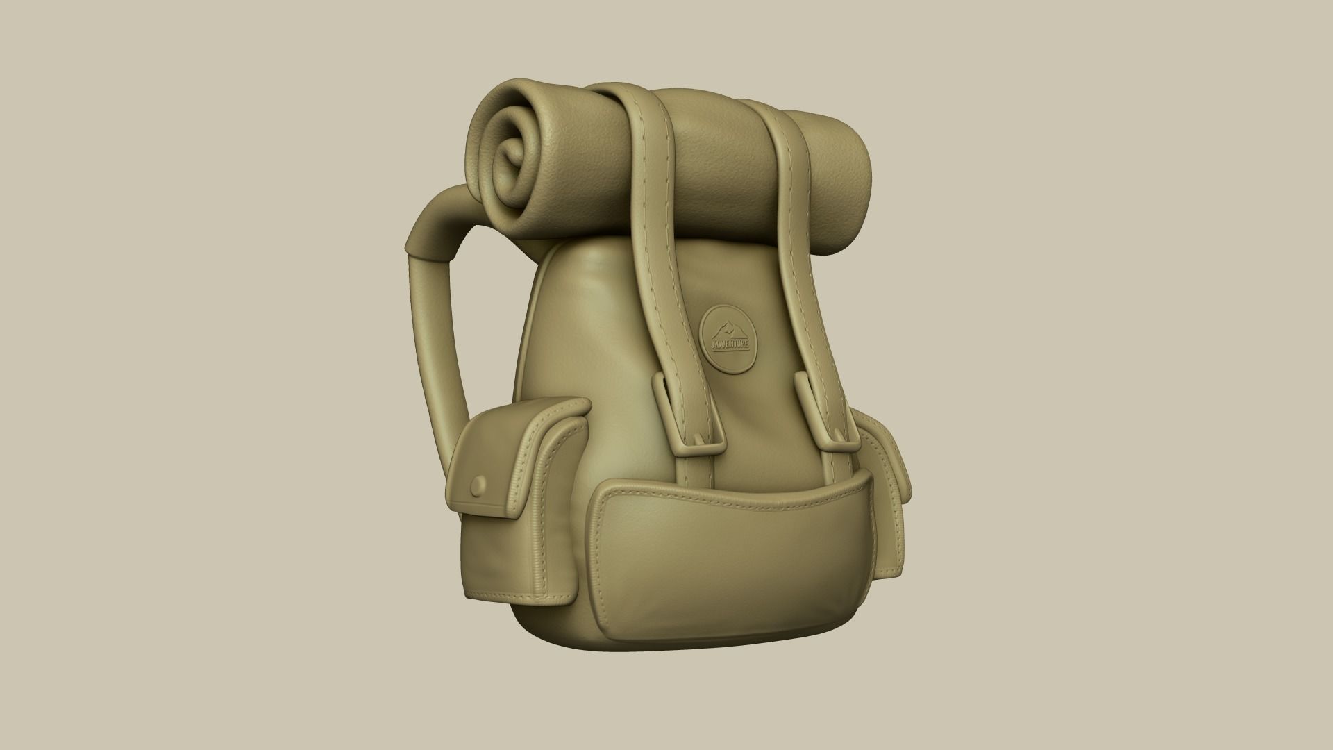 05 Adventurer Camping Backpacks 3D Model Collection_18