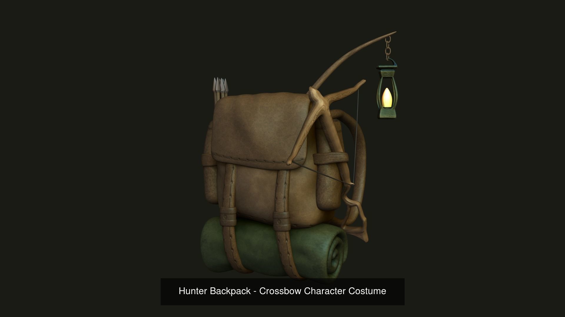 05 Adventurer Camping Backpacks 3D Model Collection_7
