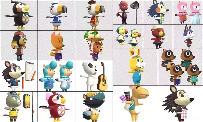 Cartoon - Characters