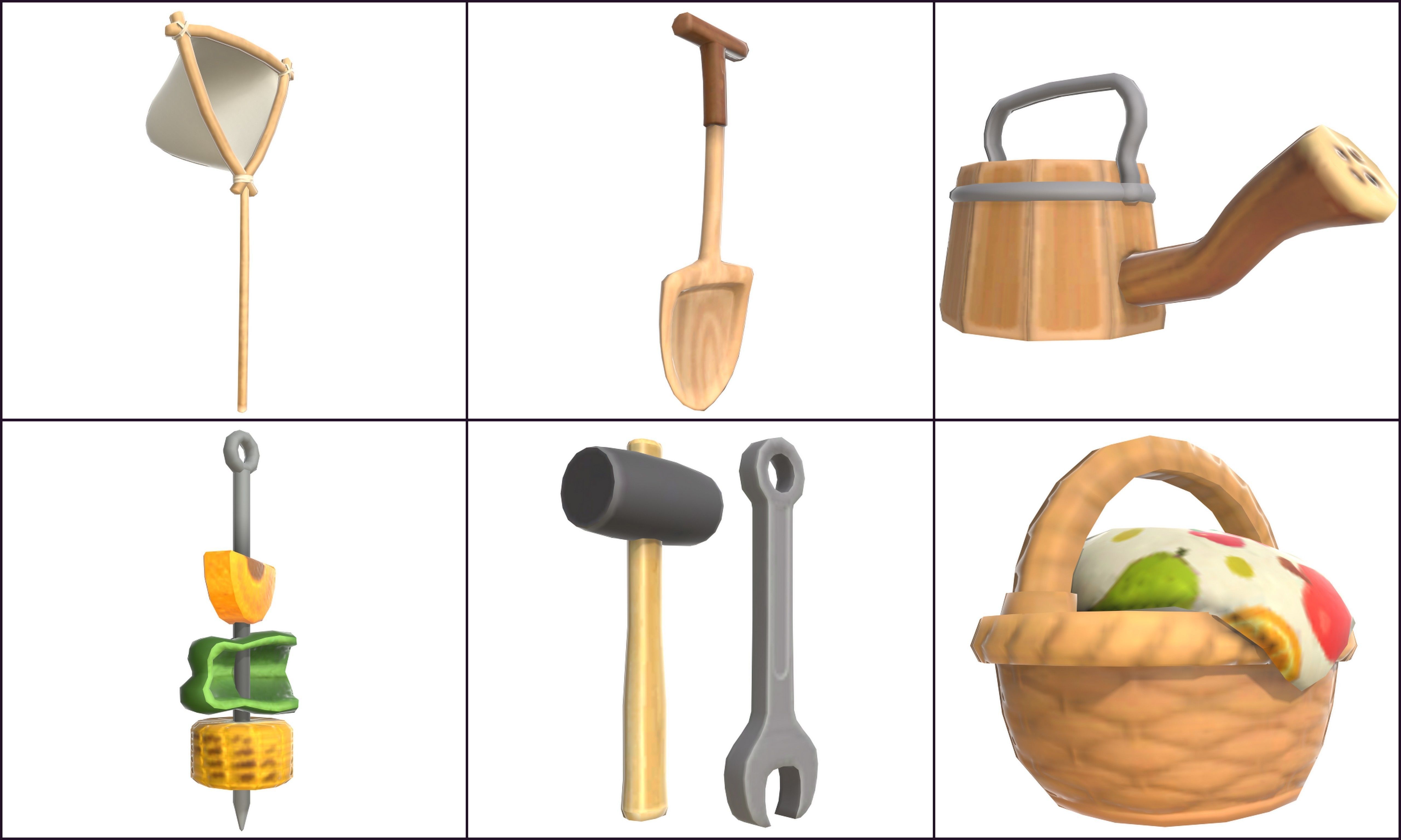 Cartoon - Props Low-poly 3D model_3