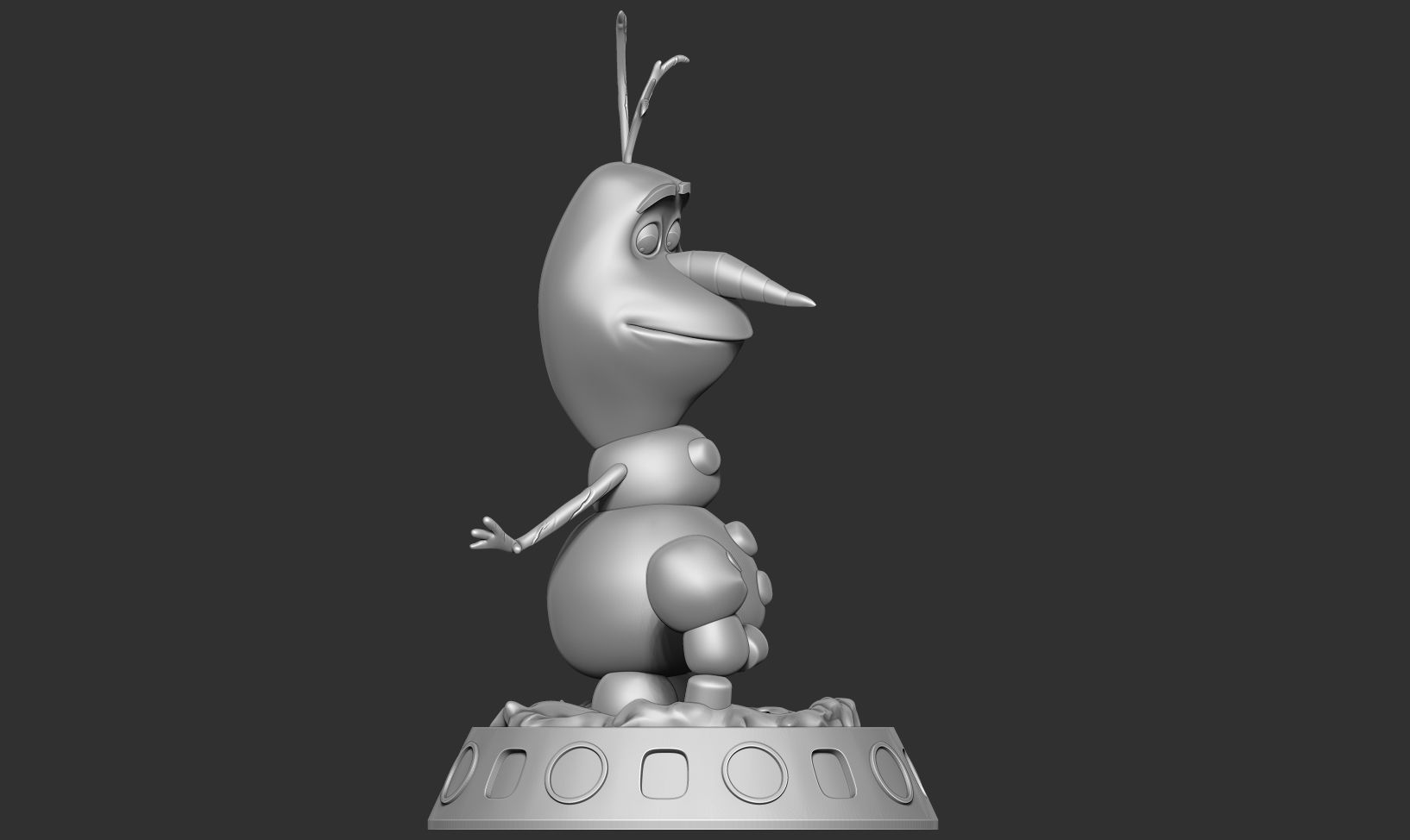 Olaf - Frozen 3D print model_13