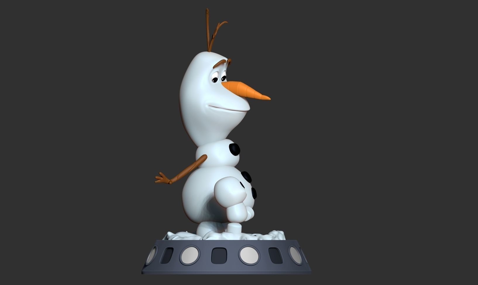 Olaf - Frozen 3D print model_12
