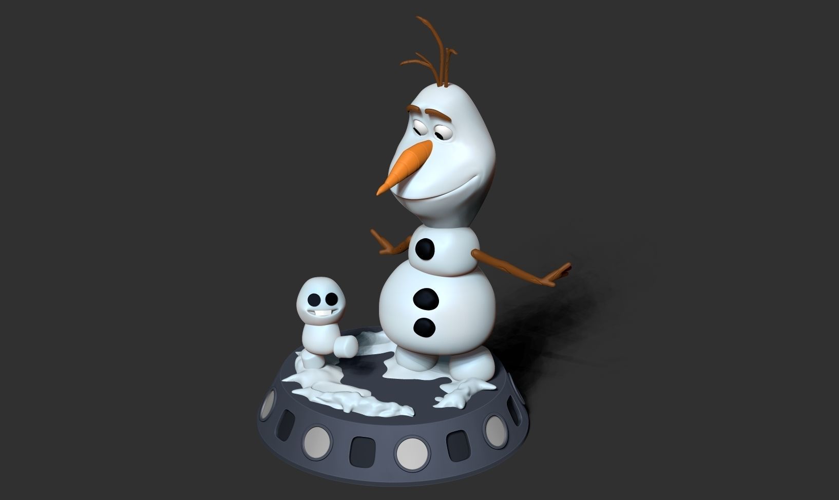 Olaf - Frozen 3D print model_14