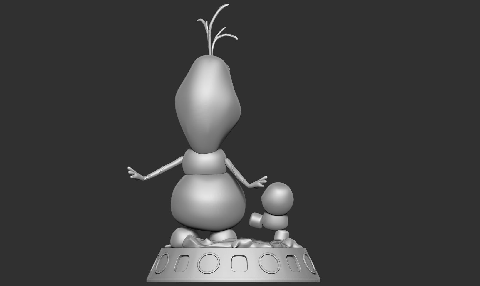 Olaf - Frozen 3D print model_16