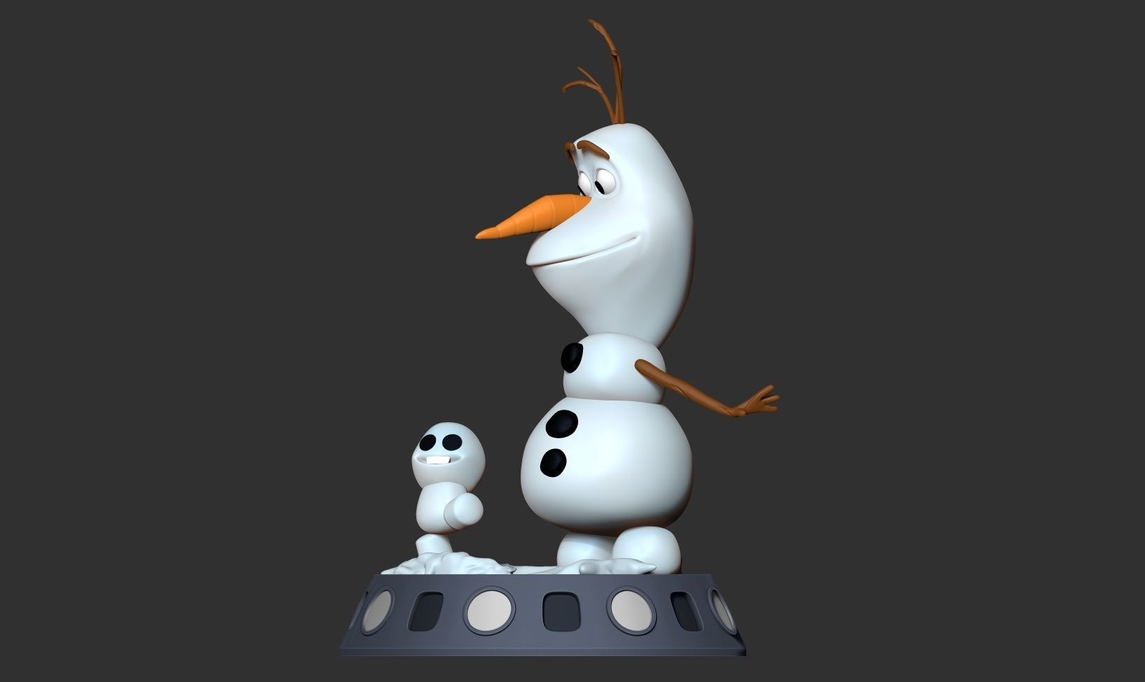 Olaf - Frozen 3D print model_10