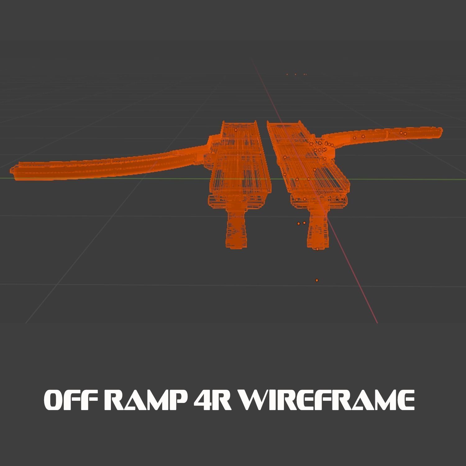 Off ramp 4r - freeway pack  3D model_2