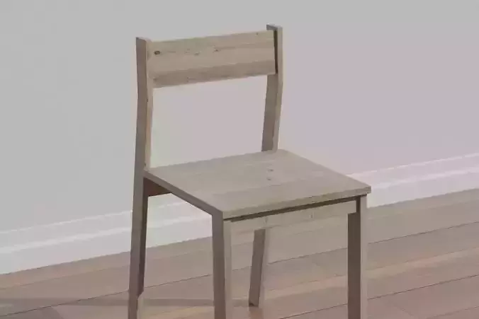 Dining chair code OAK 221 brown oak texture