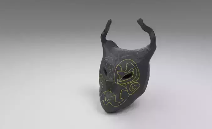 Maska mask with horns