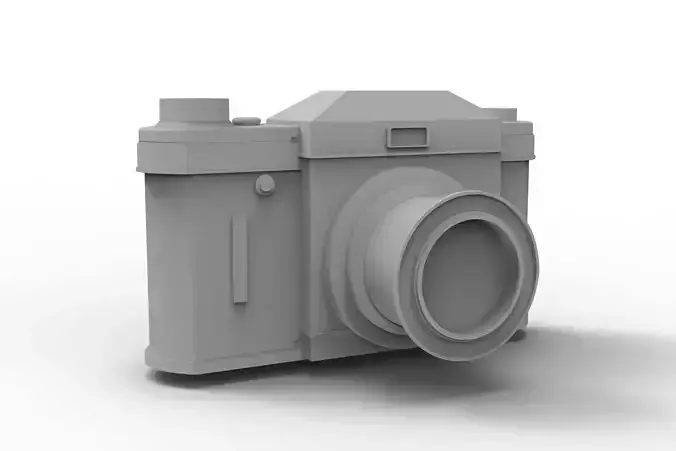 Camera 3D model