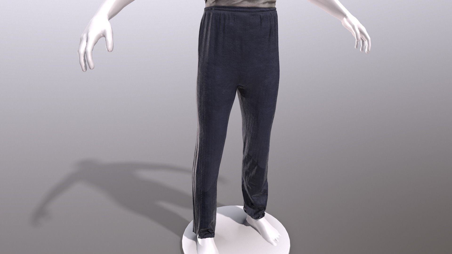 Male Clothing Low-poly 3D model_10