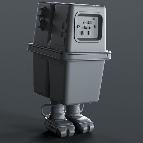 Gonk Power Droid 3D print model