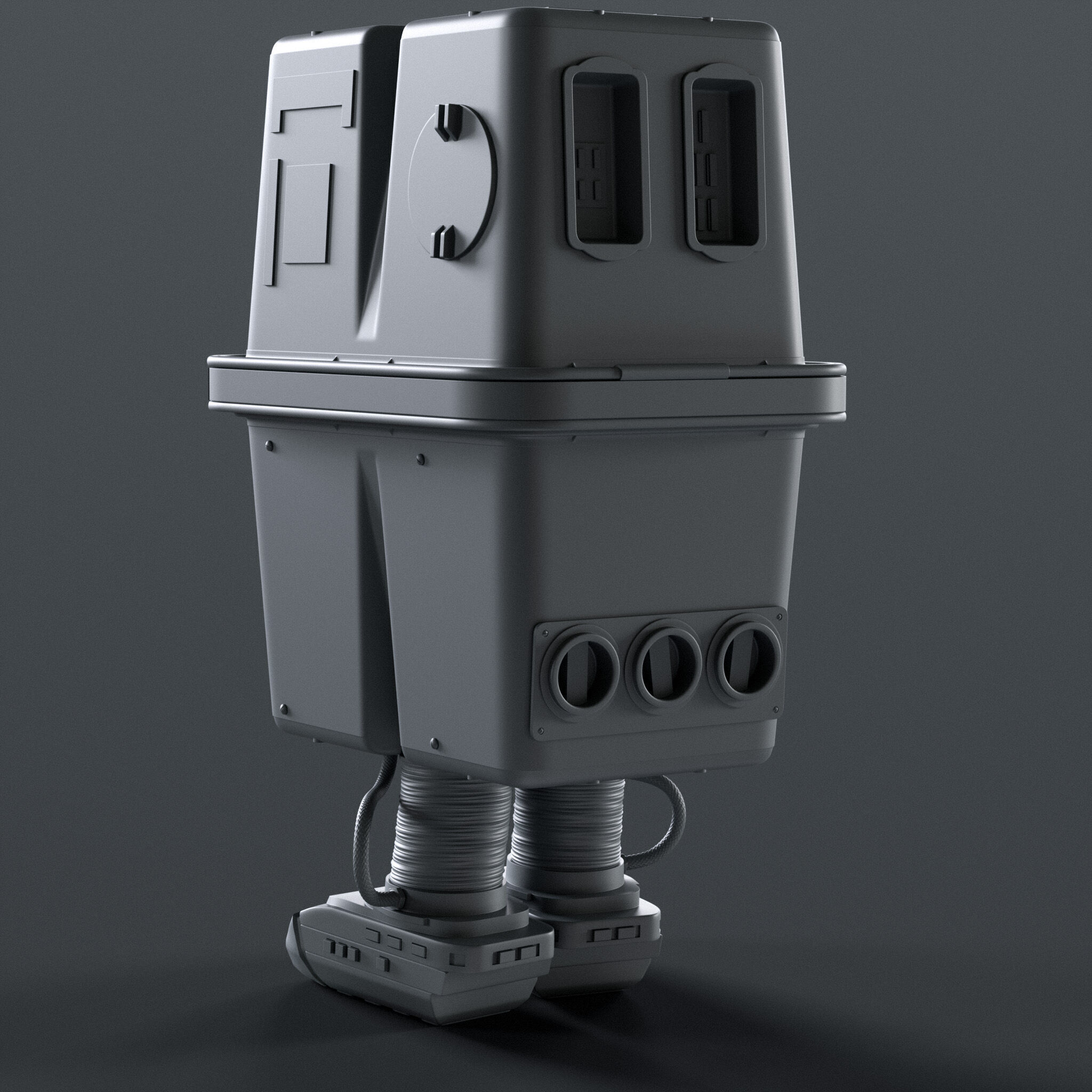 Gonk Power Droid 3D print model_1