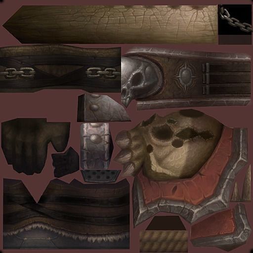 Garrosh Boss Warcraft Figurine 3d Print  3D print model_3