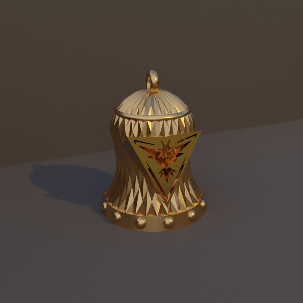 Christmas Pokemon GO Bells 3D print model_1