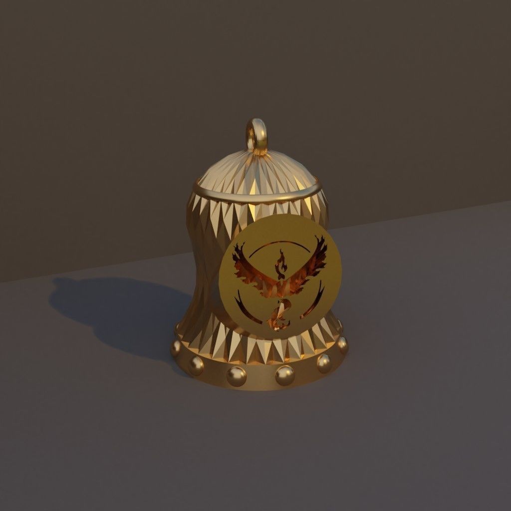 Christmas Pokemon GO Bells 3D print model_2