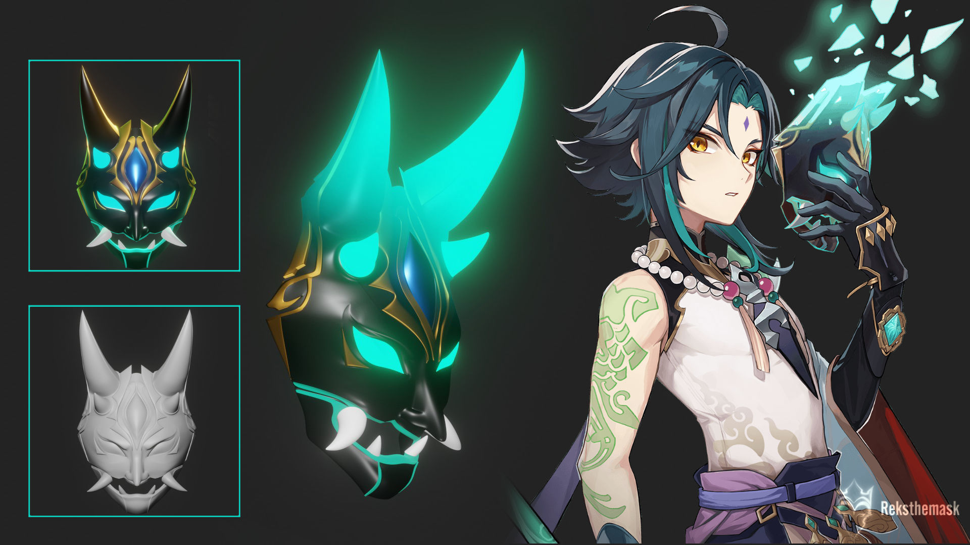 Xiao Mask Version 3 3D Print model 3D print model_7