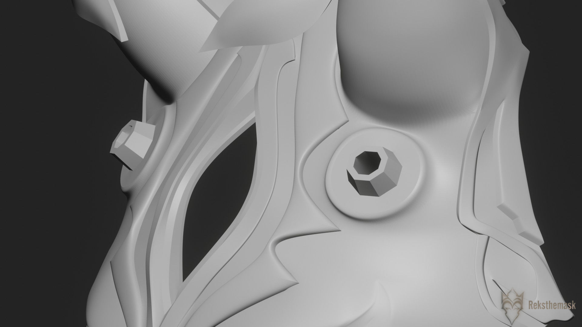 Xiao Mask Version 3 3D Print model 3D print model_20