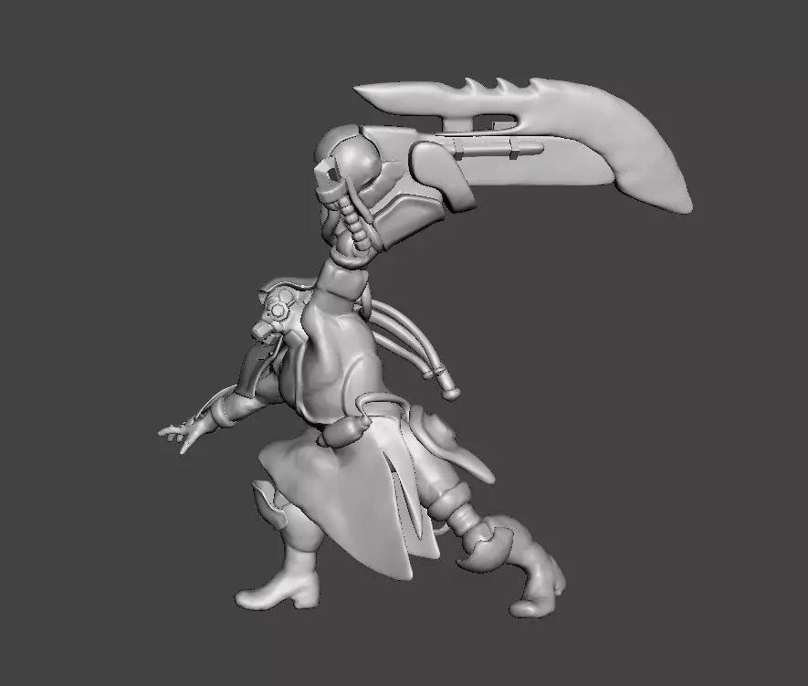 Chemtech Tryndamere 3D Model 3D print model_0